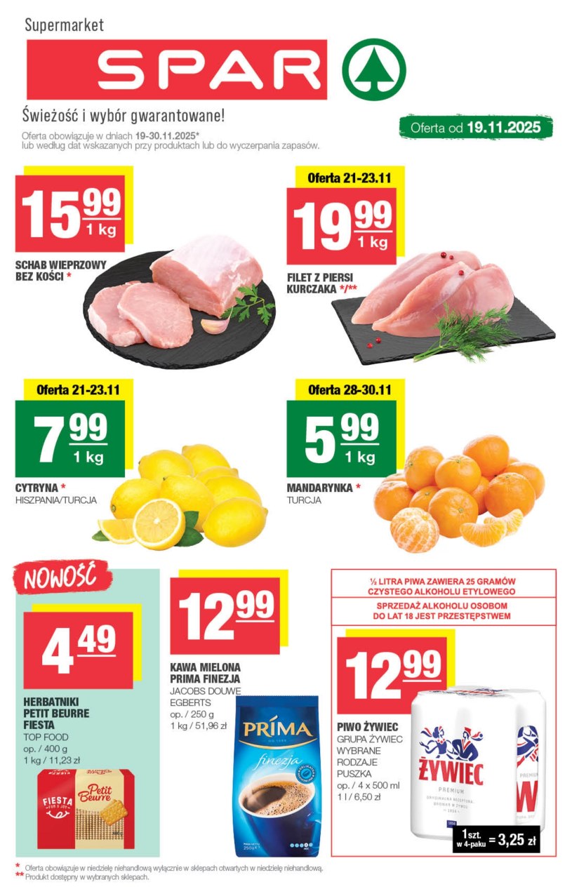 Gazetka promocyjna SPAR - wygasła 5 dni temu