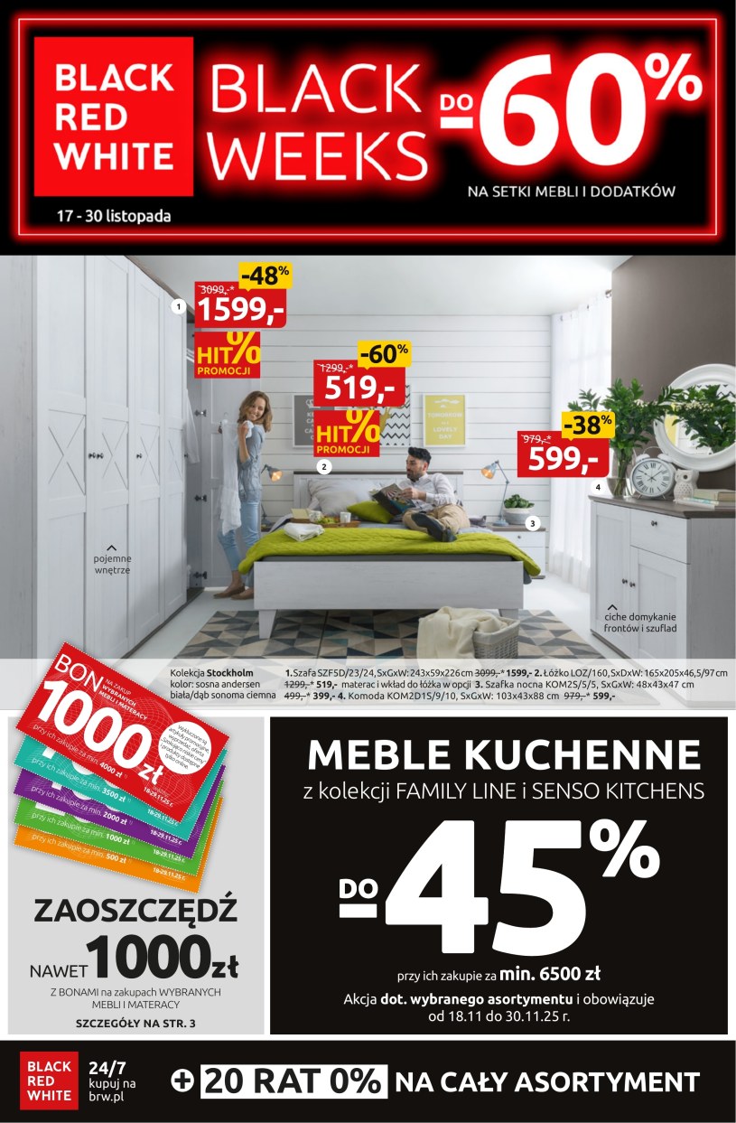 Gazetka promocyjna Black Red White - wygasła 5 dni temu