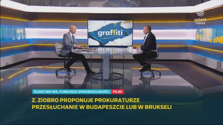 Żurek w "Graffiti" o zatrzymaniu Ziobry przez łowców cieni: Nie ma takich planów