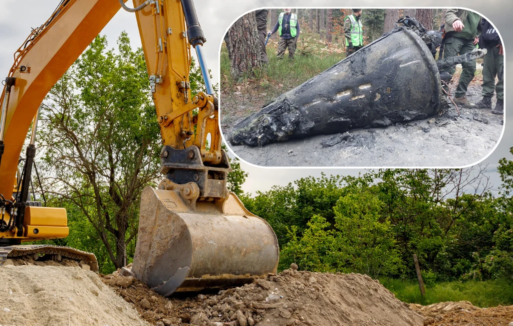 Na Podkarpaciu odkopane zostały pozostałości rakiety V-2. Odkrycia dokonano na dawnym niemieckim poligonie. Na Podkarpaciu odkopane zostały pozostałości rakiety V-2. Odkrycia dokonano na dawnym niemieckim poligonie.