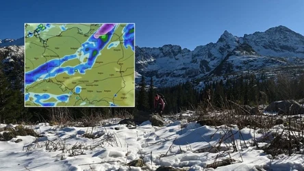 Zima wymiesza się z jesienią. Pogoda w poniedziałek będzie bardzo wymagająca, zwłaszcza na południu i Wybrzeżu