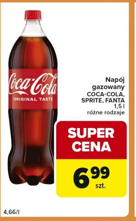 Napój gazowany Coca-Cola
