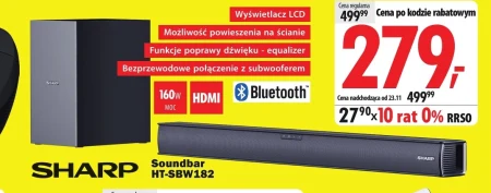 Głośnik soundbar Sharp