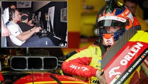 Robert Kubica w przeszłości pokazywał wybitne umiejętności kierowcy nie tylko "w realu", ale i... na wirtualnych arenach rywalizacji