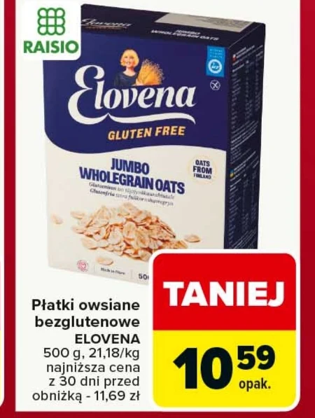 Płatki owsiane Elovena