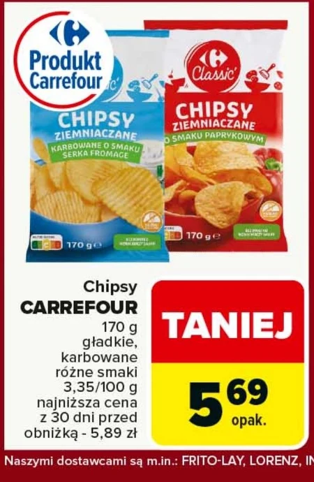 Чіпси Carrefour