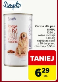 Karma dla psa Simpl
