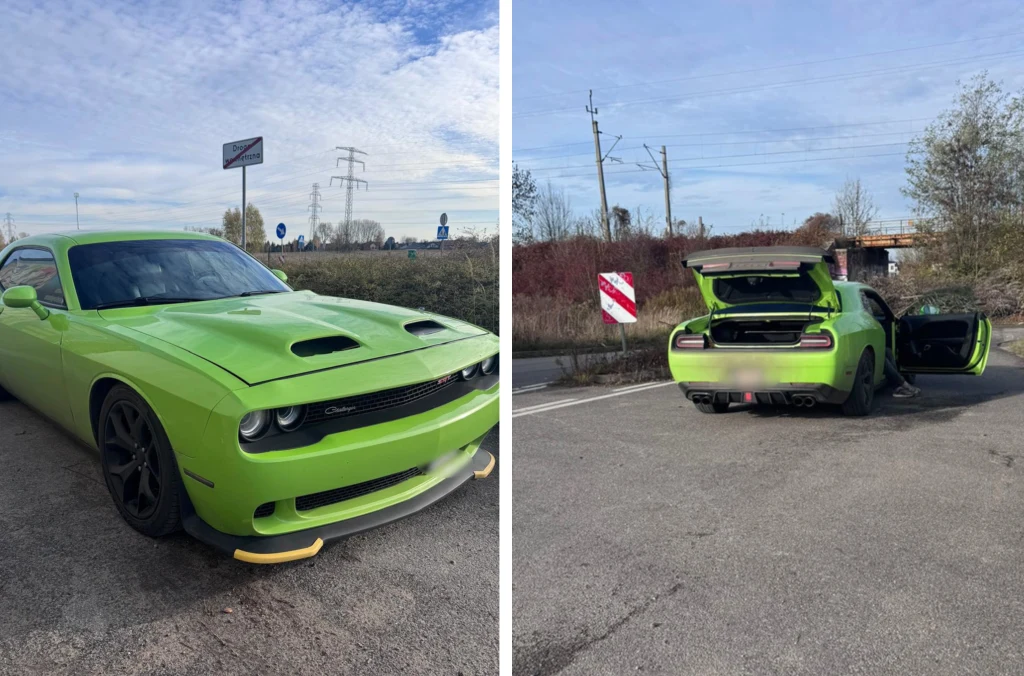 Miernik hałasu postrachem kierowców. Zielony Dodge wpadł przy 103 dB. Miernik hałasu postrachem kierowców. Zielony Dodge wpadł przy 103 dB.
