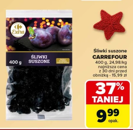 Śliwki suszone Carrefour