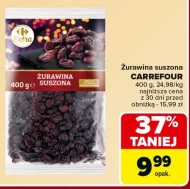 Żurawina suszona Carrefour