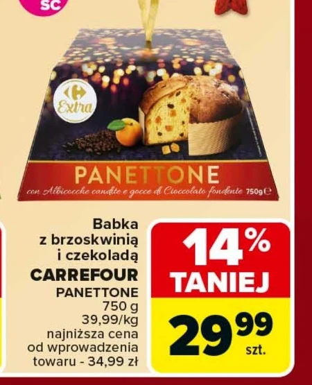 Brzoskwinia Panettone
