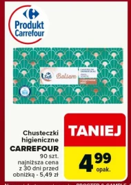 Chusteczki higieniczne Carrefour