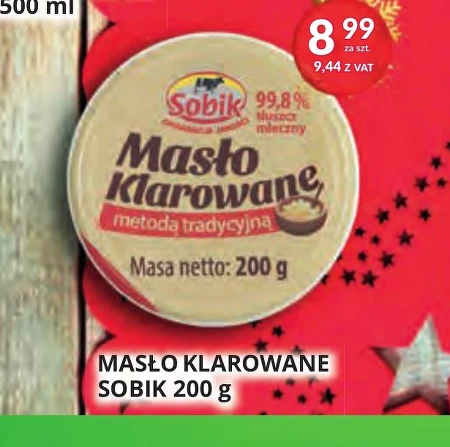Masło klarowane Sobik