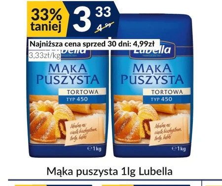 Mąka tortowa Lubella