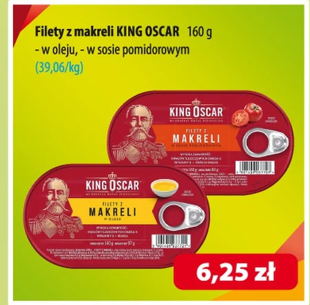 Філе скумбрії King Oscar