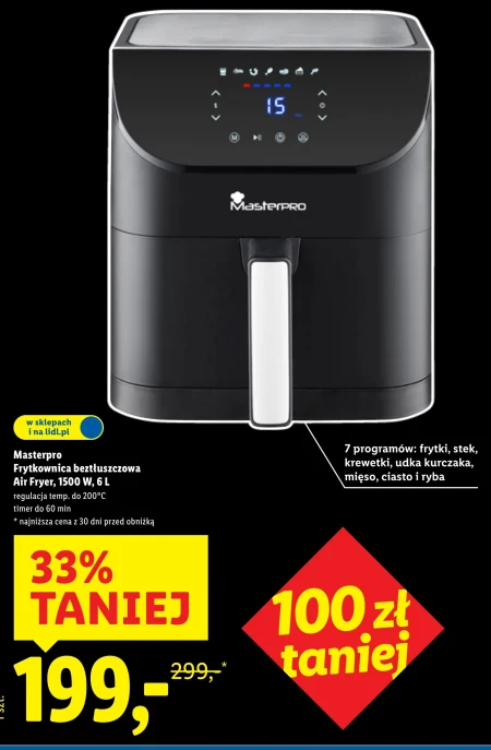 Frytkownica Masterpro