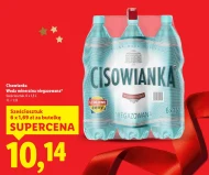 Woda niegazowana Cisowianka