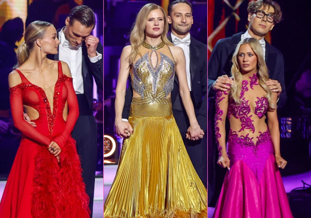 Taniec z Gwiazdami - finał. Sara Janicka, Maurycy Popiel, Wiktoria Gorodecka, Kamil Kuroczko, Mikołaj Bagiński, Magdalena Tarnowska