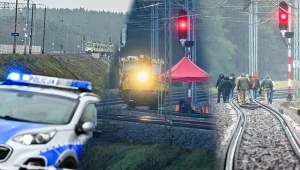 Akt dywersji na torach kolejowych w Polsce. Ekspert o celach wojny hybrydowej