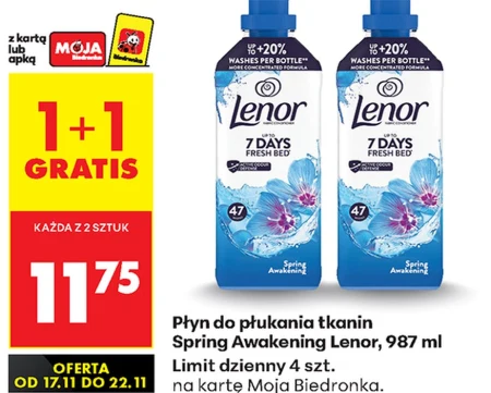 Płyn do płukania tkanin Lenor