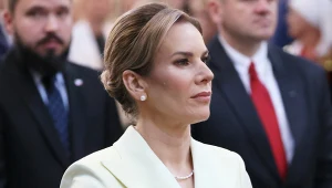 Marta Nawrocka zapowiedziała, że walka z hejtem będzie pierwszym obszarem działania fundacji "Blisko Ludzkich Spraw"