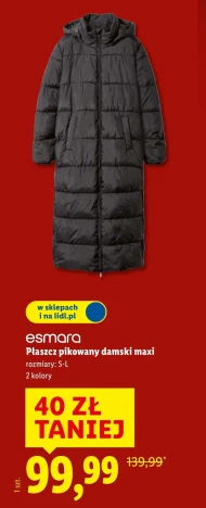 Płaszcz damski Esmara