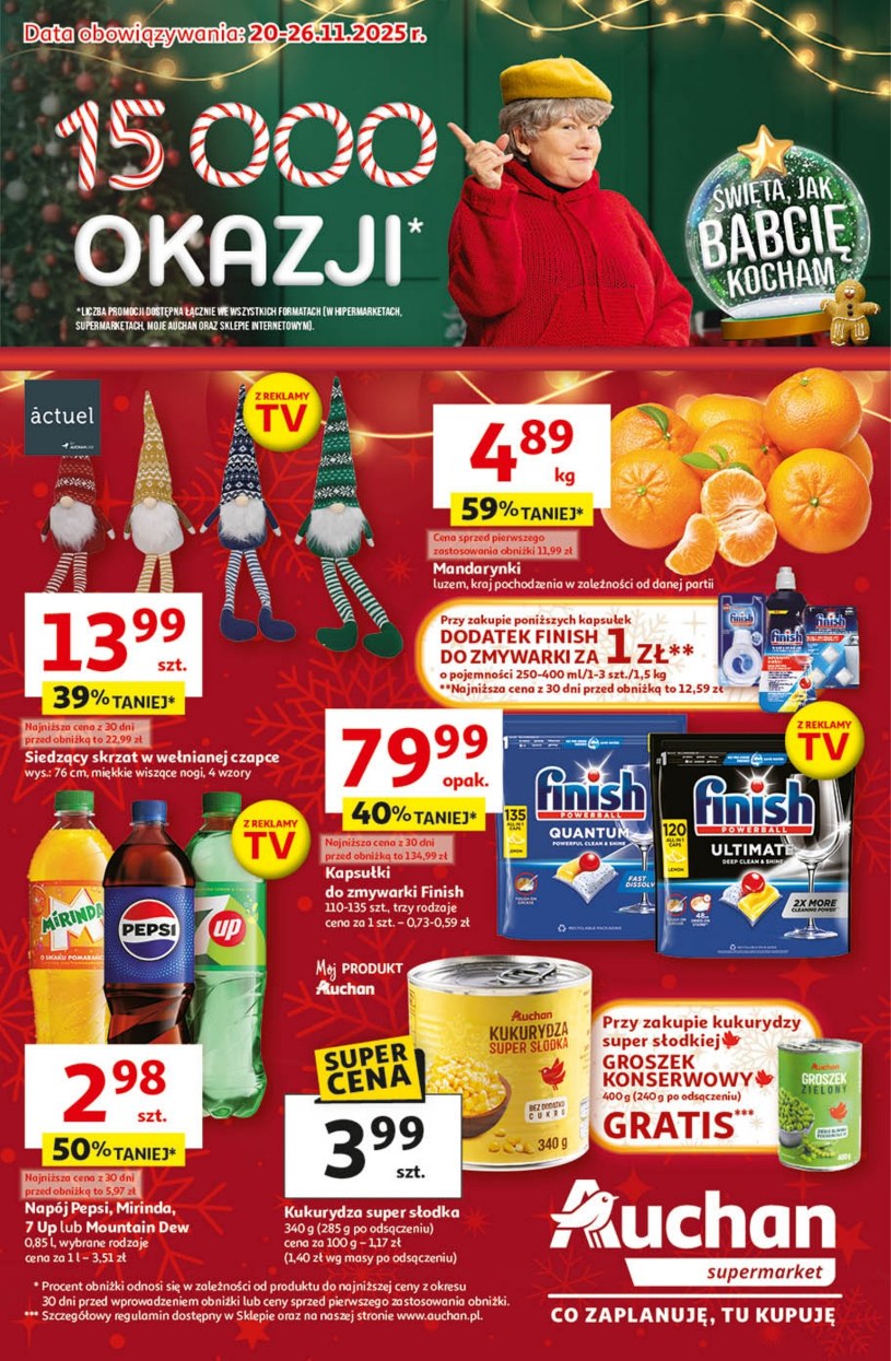 Gazetka promocyjna Auchan Supermarket - wygasła 9 dni temu