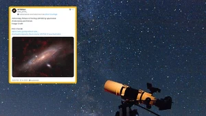 Zdjęcie Polaka zachwyciło NASA. Przedstawia Galaktykę Andromedy