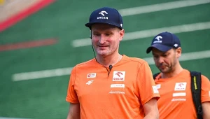 Maciej Maciusiak (z przodu), w tyle Michal Doleżal