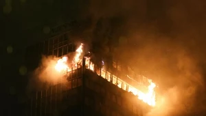 Pożar wieżowca w Zagrzebiu