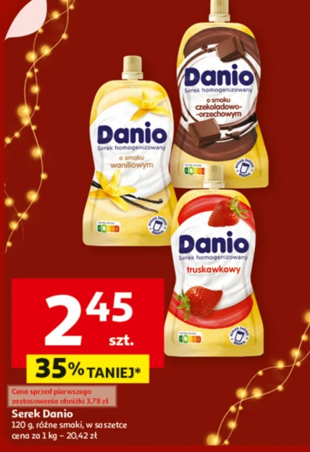 Serek homogenizowany Danio