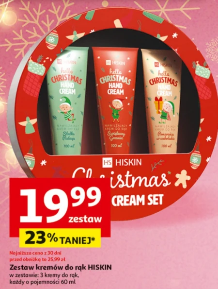 Zestaw kremów Hiskin