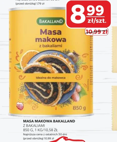 Masa makowa Bakalland
