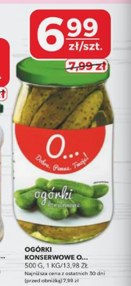 Ogórki konserwowe O...