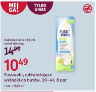 Wkładki odświeżające Fusswohl