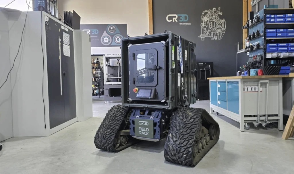 Niemcy tworzą mobilne drukarki 3D dla wojska. Produkcja części na linii frontu