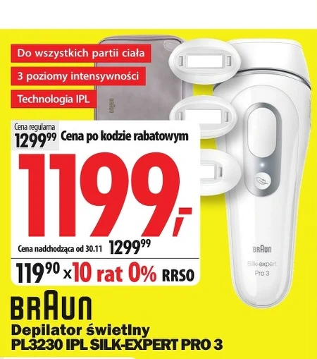 Depilator świetlny Braun