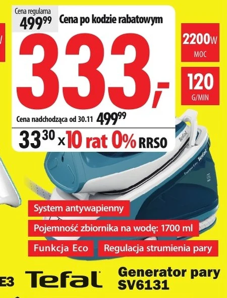 Generator pary Tefal