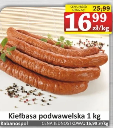 Ковбаса підвавельська Kabanospol