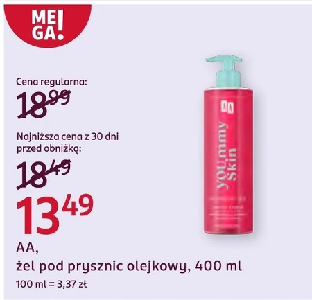 Żel pod prysznic AA