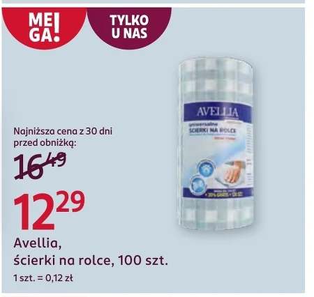 Ścierki na rolce Avellia