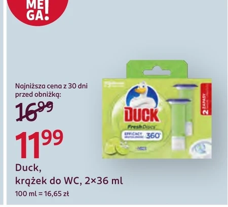 Krążki do wc Duck
