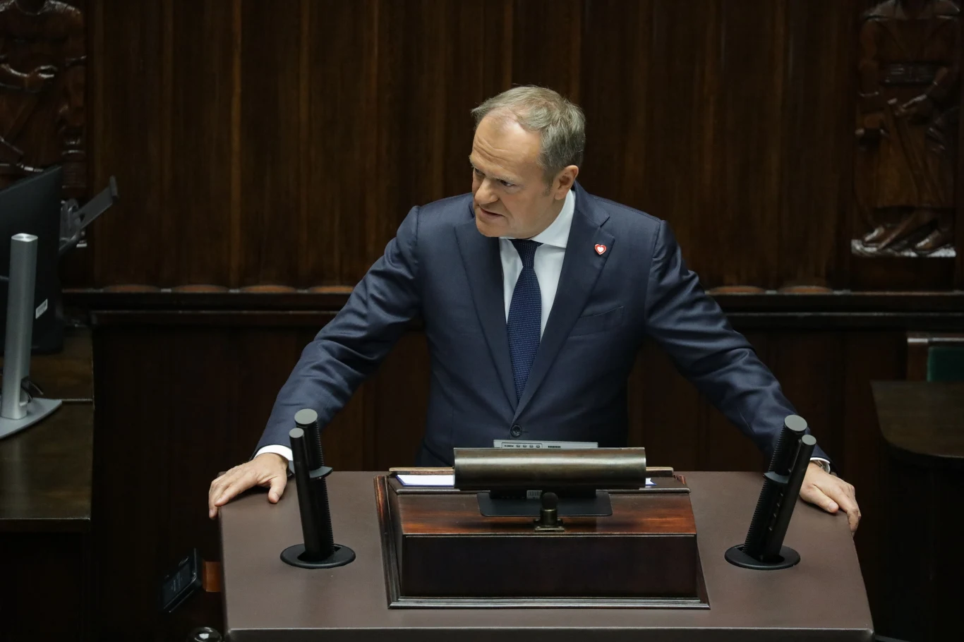 Donald Tusk w Sejmie Donald Tusk w Sejmie