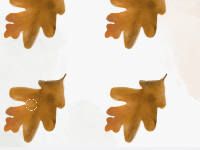 Po przybliżeniu znacznie łatwiej można zauważyć trzy kropki na jednym z liści. Mimo wszystko to trudna zagadka