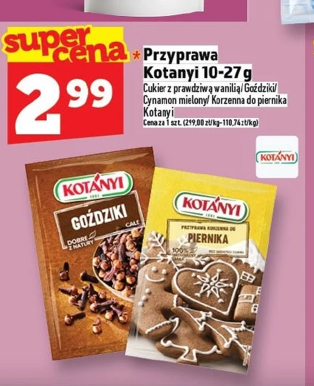 Przyprawa korzenna Kotanyi