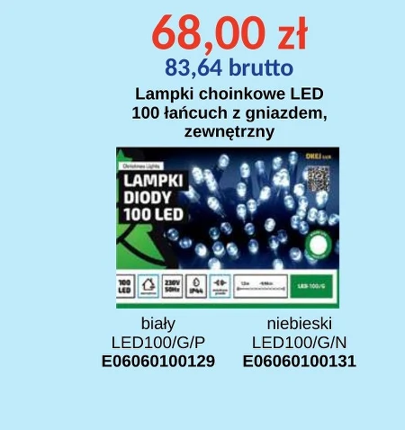 Lampki choinkowe E