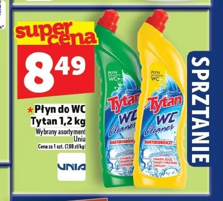 Засіб для чищення туалетів Tytan