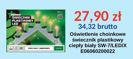 Oświetlenie choinkowe led E