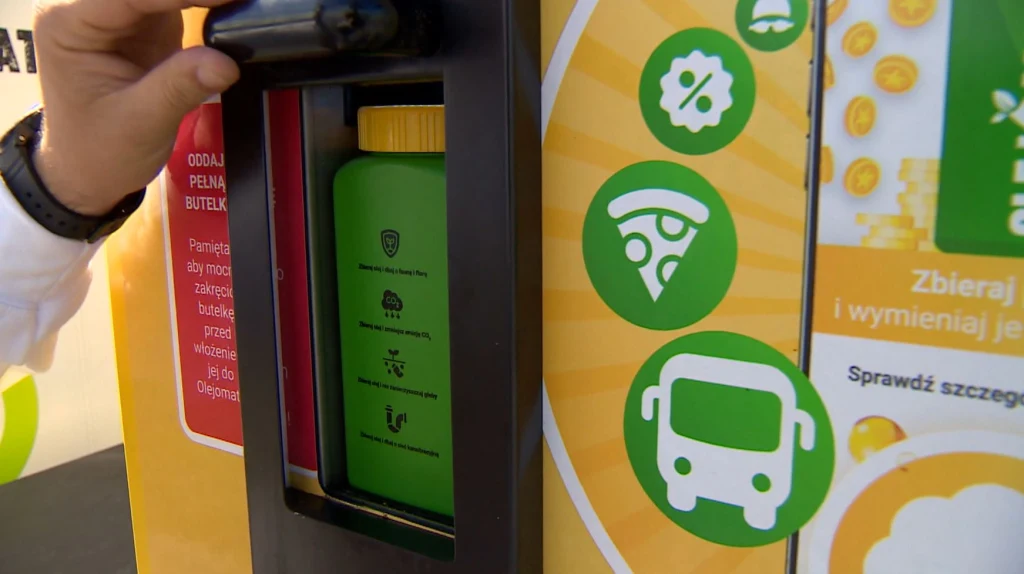 Olejomaty - nowy sposób na segregację zużytego oleju