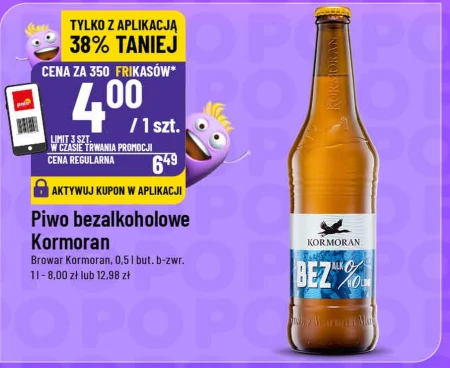 Piwo bezalkoholowe Kormoran